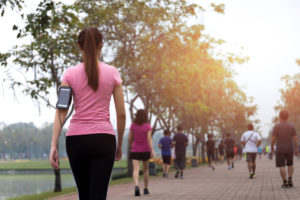 Marcher 1 kilomètre par jour pour rester en bonne santé